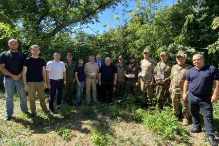Продолжается рабочая поездка Казбека Тайсаева в ЛНР и ДНР: поддержка фронта, забота о людях и единство братских народов