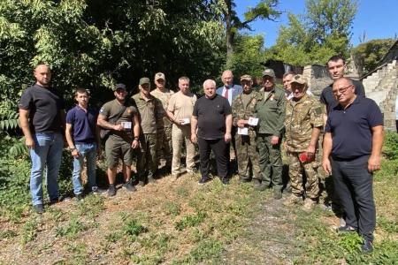 Продолжается рабочая поездка Казбека Тайсаева в ЛНР и ДНР: поддержка фронта, забота о людях и единство братских народов