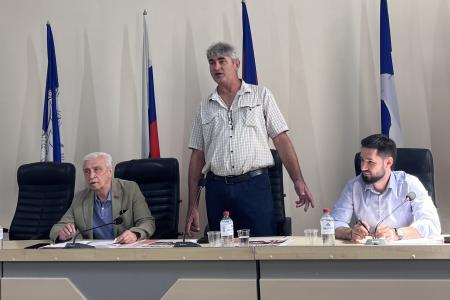 Краснодарский край. Н.И. Осадчий встретился с избирателями в Белореченском районе Кубани
