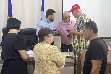 Краснодарский край. Н.И. Осадчий встретился с избирателями в Белореченском районе Кубани