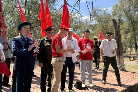 Краснодарский край. Коммунисты Кубани и Дона почтили память красных казаков-героев легендарной Кущевской атаки в августе 1942 года
