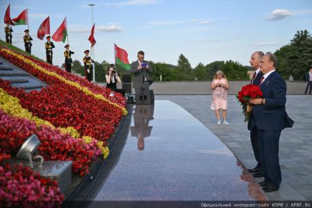 Телеканал «Красная линия»: Лидер КПРФ Геннадий Зюганов в Минске: укрепляем братский союз России и Белоруссии