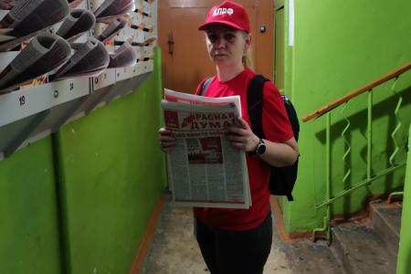 Тамбовские коммунисты усиливают агитационный натиск на улицах и в медиа