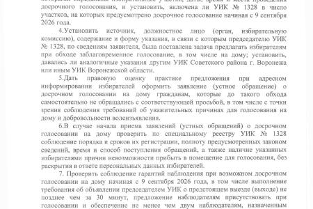 Депутат Обухов требует от ЦИК и Генпрокуратуры проверить схему с досрочным голосованием в Воронежской области, внедряемую под предлогом безопасности