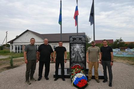 Айрат Гибатдинов в ходе рабочей поездки в Запорожскую область посетил Мелитопольский университет и подразделения ВДВ