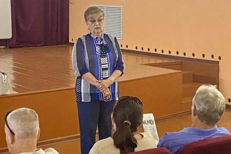 Ольга Алимова совместно с депутатом Саратовской областной Думы от КПРФ Сергеем Шитовым посетили Краснокутский район