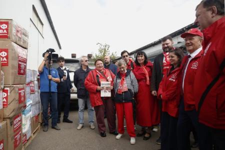 Противодействие колонизаторским планам Запада: московские коммунисты приняли участие в отправке 159-го гумконвоя