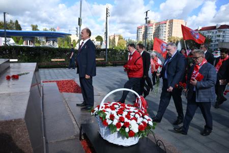 Геннадий Зюганов прибыл с рабочим визитом в подмосковный Подольск