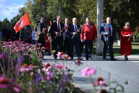Геннадий Зюганов прибыл с рабочим визитом в подмосковный Подольск