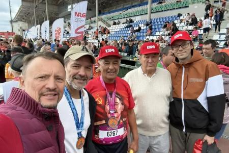 Десять километров по Уфе: Александр Ющенко принял участие в Уфимском международном марафоне