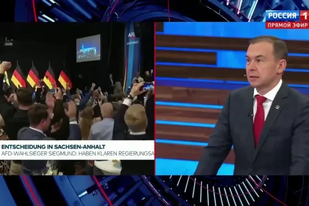 Юрий Афонин в эфире «России-1»: Ни блокадой Ленинграда, ни обстрелами Донецка – дух нашего народа не сломить никогда!