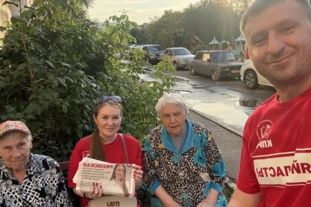 Оренбургская область. Елена Ряховская: Все жильцы, с которыми встречалась, понимают важность победы КПРФ на местных выборах!