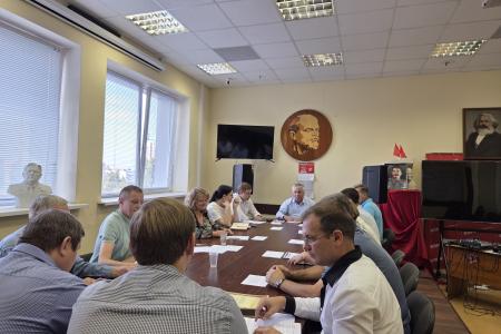 Обеспечение безопасности не должно быть предлогом для усиления административного произвола. Состоялось совместное с выборным штабом заседание Бюро Воронежского обкома КПРФ
