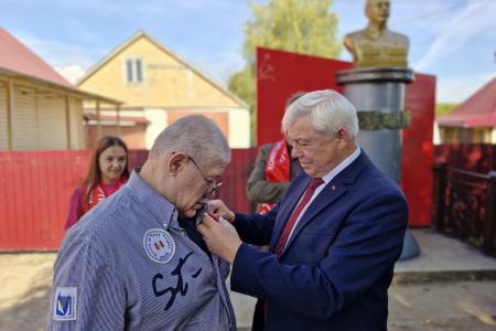 Второй памятник И.В. Сталину открыли в Липецкой области