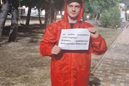 В Ставропольском крае полиция посетила участников акций после одиночных пикетов