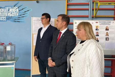 Лидер тульских коммунистов Алексей Лебедев лично проинспектировал избирательные участки в регионе