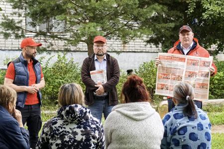 Ивановская область. Роман Лябихов, Александр Бойков и Владимир Любимов провели серию встреч с избирателями в Кинешме