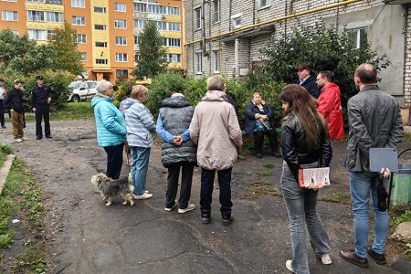 Кандидаты в депутаты Госдумы от КПРФ Александр Бойков и Владимир Любимов провели встречи с жителями Заволжского района Ивановской области