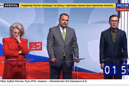 Нина Останина: Вчера на канале «Россия 24» прошли дебаты с участием представителей пяти политических сил