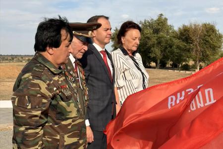 Юрий Афонин на сталинградской земле участвует в мероприятиях, посвященных годовщине Победы над милитаристской Японией