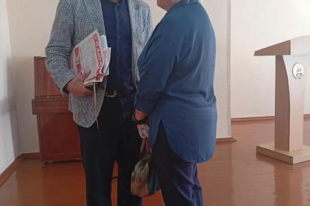 Александр Ющенко в Кармаскалах: о проблемах района лучше всего говорить с теми, кто здесь живёт