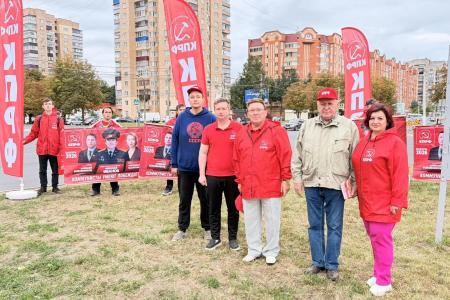 Акция «Красные в городе» в Курской области. Николай Иванов: Железногорск должен работать на людей!