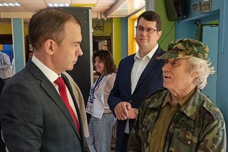 Юрий Афонин проголосовал на выборах депутатов Государственной Думы в Туле