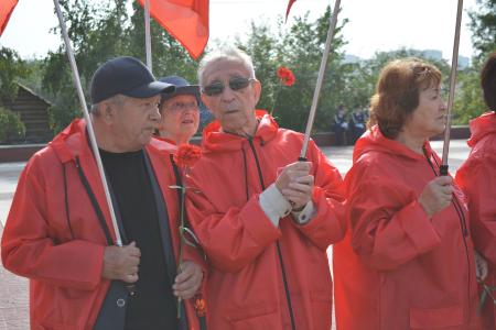 Коммунисты Забайкалья почтили память героев, разгромивших милитаристскую Японию