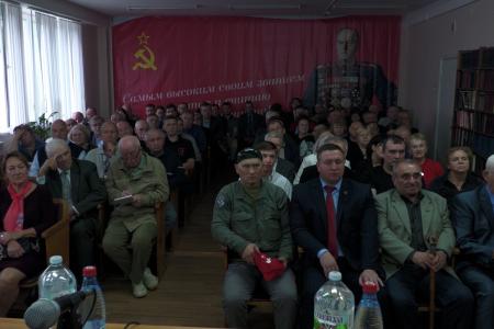 А. Клычков, Н. Иванов и В. Иконников встретились с партийным активом Смоленской области
