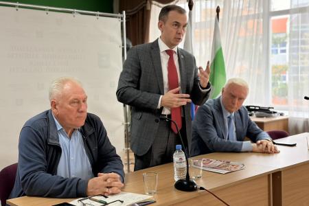 Юрий Афонин и Михаил Берулава представили Программу Победы КПРФ жителям Курганской области