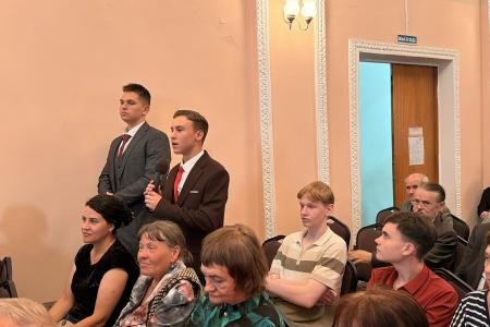 Юрий Афонин и Михаил Берулава представили Программу Победы КПРФ жителям Курганской области