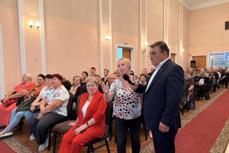 Юрий Афонин и Михаил Берулава представили Программу Победы КПРФ жителям Курганской области