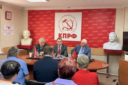 Юрий Афонин и Михаил Берулава представили Программу Победы КПРФ жителям Курганской области