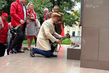 Марий Эл. Сергей Казанков принял участие в открытии обновленного памятника В.И. Ленину в г. Волжске