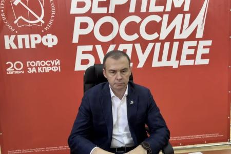 Юрий Афонин в эфире «прямой линии» рассказал жителям Иркутской области и Якутии о ходе избирательной кампании и Программе Победы КПРФ