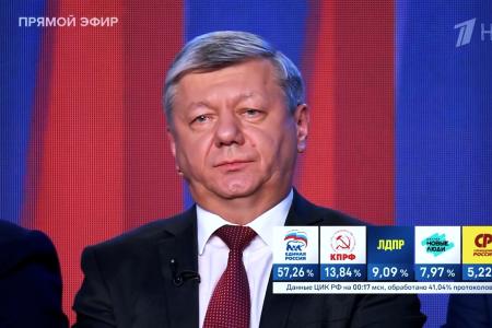 Дмитрий Новиков на Первом канале об итогах выборов в Государственную Думу: “Реальный рейтинг КПРФ существенно выше”