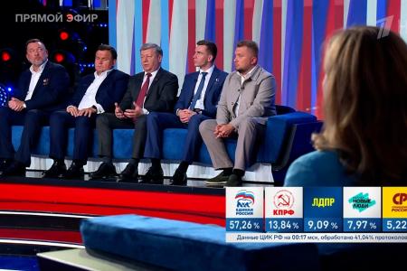 Дмитрий Новиков на Первом канале об итогах выборов в Государственную Думу: “Реальный рейтинг КПРФ существенно выше”