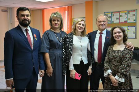 Геннадий Зюганов: Первый класс — это всегда удивительное открытие нового мира