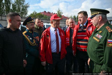 КПРФ отправила 160-й юбилейный гуманитарный конвой под лозунгом «Все для Победы!»