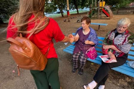 «Красные в городе»: в Краснодаре прошла акция КПРФ
