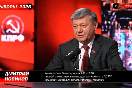 Дмитрий Новиков на «Соловьёв Live»: “Если кто-то мешает развивать нашу страну, начать поиск стоит среди членов “Единой России”
