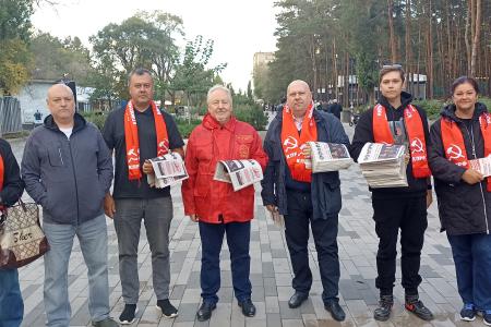 Высокая явка – победа народа. Воронежская область присоединилась к Всероссийской акции КПРФ «Красные в городе»
