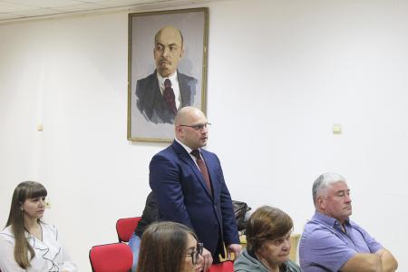 Алексей Куринный и Вячеслав Мархаев провели встречу с амурским активом КПРФ