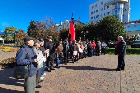 Тамбовские коммунисты: «Октябрь 1993-го: память — погибшим, позор — палачам!»