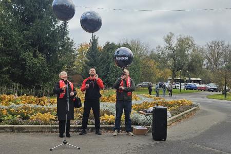 Протестный митинг по результатам выборов пррвели новгородские коммунисты