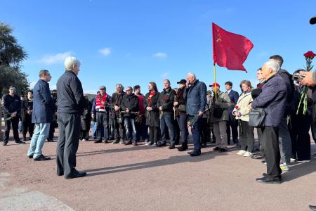 В Санкт-Петербурге состоялась акция памяти защитников советской власти в октябре 1993 года