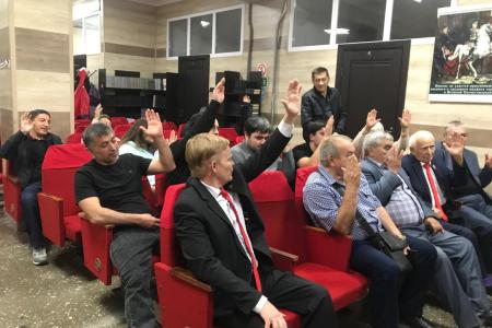 Коммунисты Черкесска в 33-й раз почтили память защитников Советской Конституции