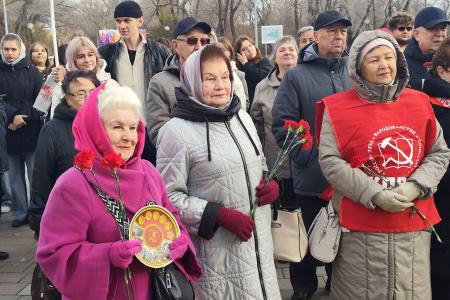 КПРФ ярко отметила 108-ю годовщину Ленинского комсомола в Тюмени