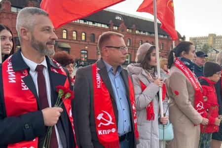 В Пензе торжественно отметили 108-ю годовщину со дня создания Всесоюзного Ленинского Коммунистического Союза Молодёжи