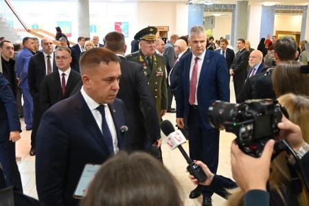 Юрий Афонин принял участие в церемонии вступления в должность губернатора Ульяновской области Алексея Русских